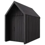 Záhradný domček Swedish Barn 1629 čierna V1