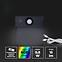 LAMPA Z CZUJNIKIEM RUCHU RGB SELVIK KW 66780 BLACK,2