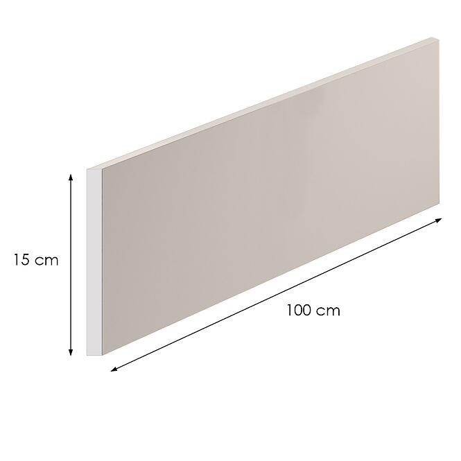 Predný sokel K04 Luxeo 100/15 biely