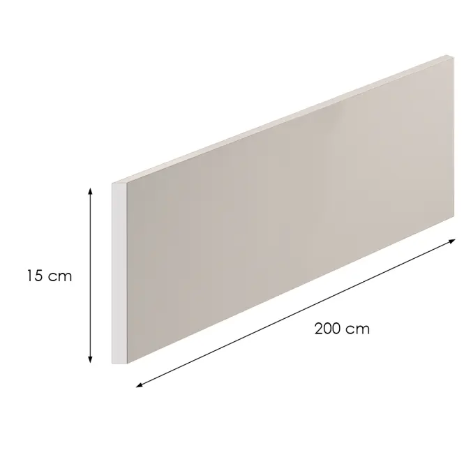 Predný sokel K04 Luxeo 200/15 biely,2