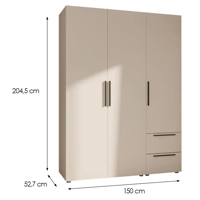 Skriňa Moduklix Set 5 Piesok