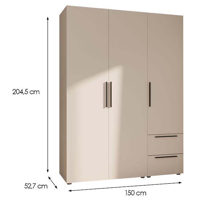 Skriňa Moduklix Set 5 Piesok,2