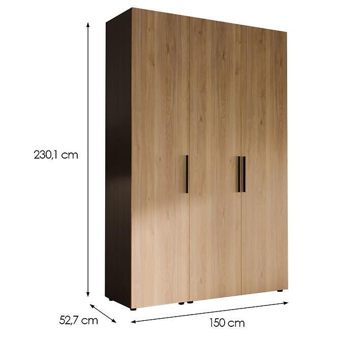 Skriňa Moduklix Set 7 Dub Mauvella/ Dub Cabezone