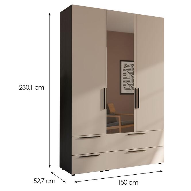 Skriňa Moduklix Set 8 Piesok/Dub Cabezone,2