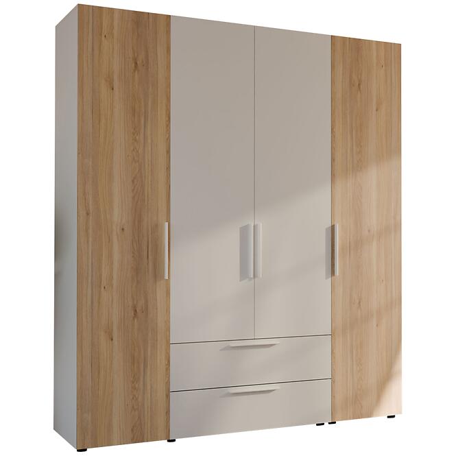 Skriňa Moduklix Set 16 Biela/Dub Mauvella