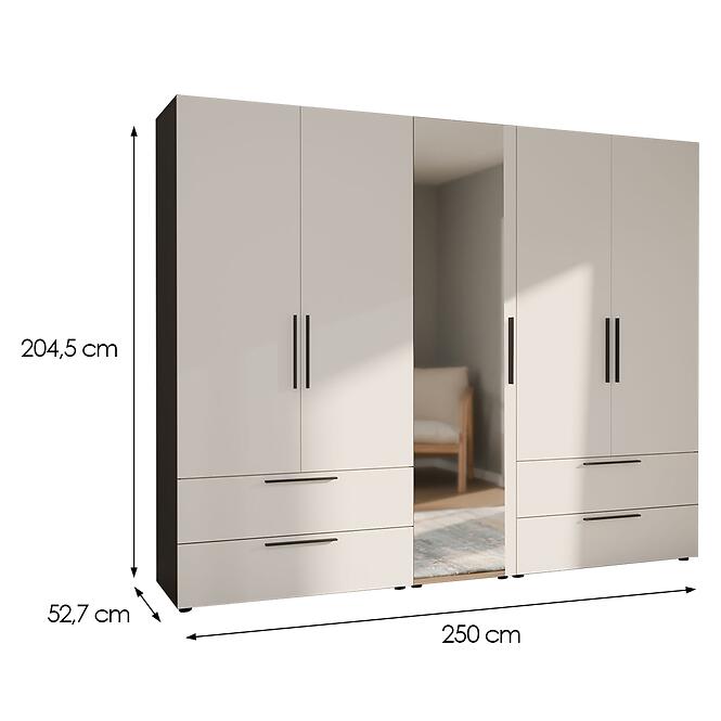 Skriňa Moduklix Set 25 Biela/Dub Cabezone