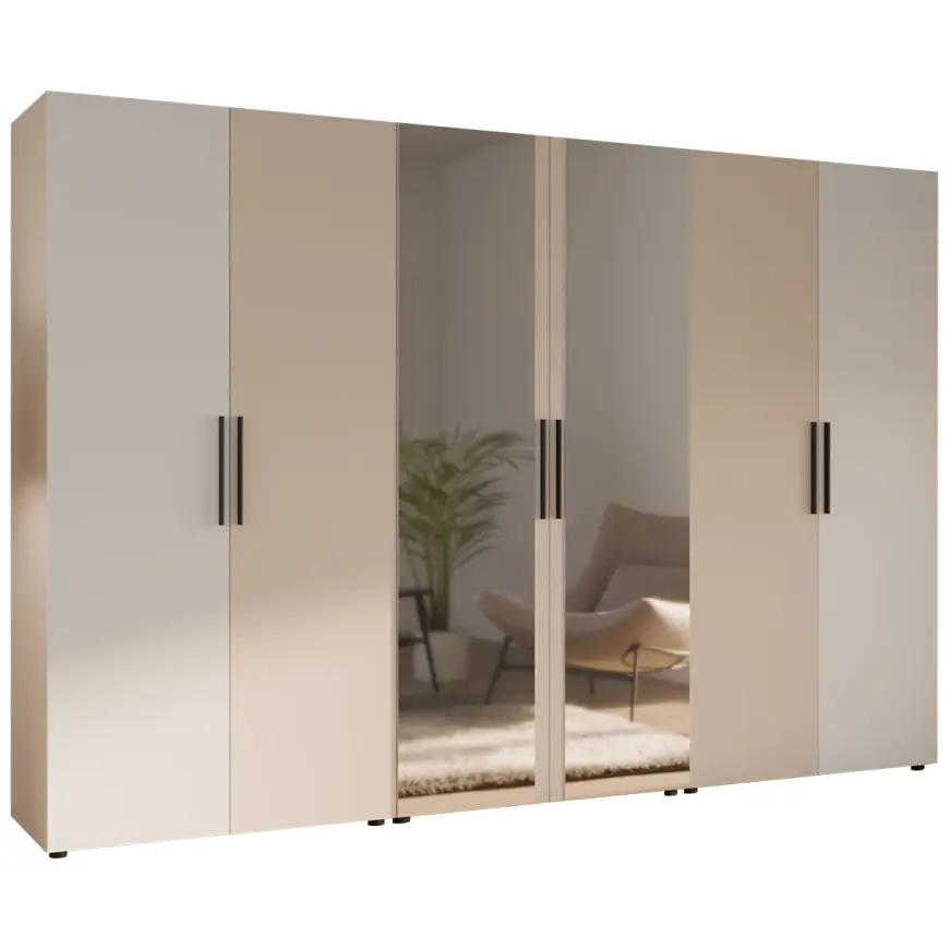 Skriňa Moduklix Set 29 Biela/ Piesok