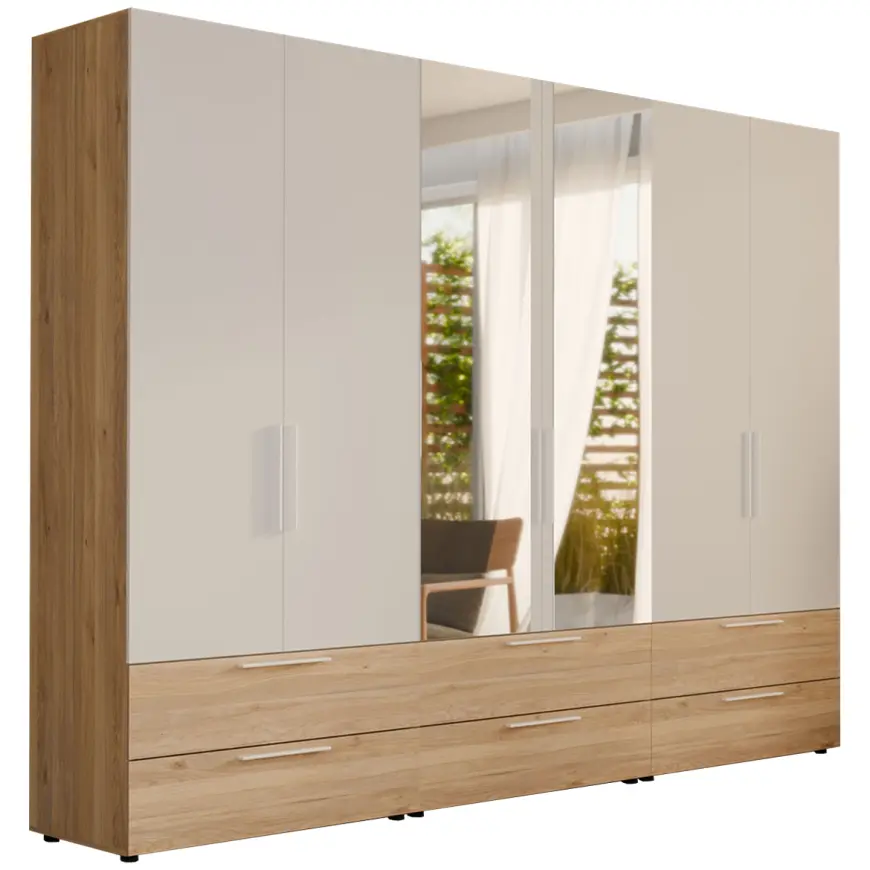 Skriňa Moduklix Set 30 Biela/ Dub Mauvella
