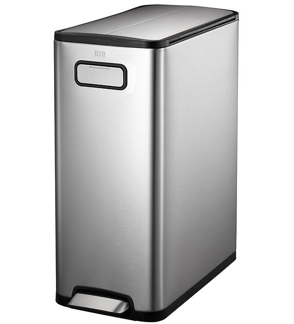 Odpadkový kôš Eko Ecofly 20+20l inox mat 937740