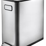 Odpadkový kôš Eko Ecofly 20l inox mat 937720
