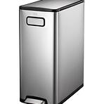 Odpadkový kôš Eko Ecofly 45l inox mat 937745