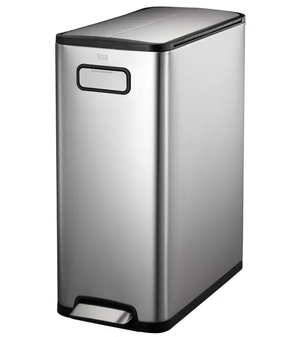 Odpadkový kôš Eko Ecofly 45l inox mat 937745