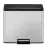 Odpadkový kôš Eko Essential 15+15l inox mat 822830