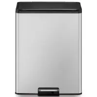 Odpadkový kôš Eko Essential 20+20l inox mat 822840
