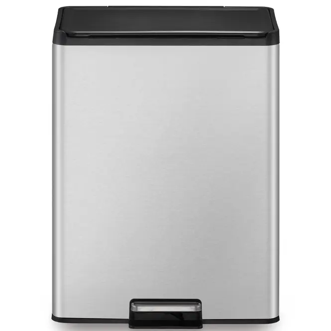 Odpadkový kôš Eko Essential 20+20l inox mat 822840