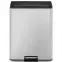 Odpadkový kôš Eko Essential 20+20l inox mat 822840