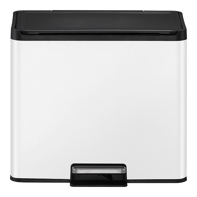 Odpadkový kôš Eko Essential 20+9l biely 822829