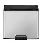Odpadkový kôš Eko Essential 20+9l inox mat 822829