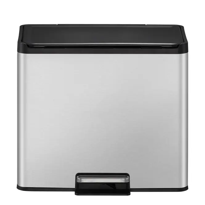 Odpadkový kôš Eko Essential 20+9l inox mat 822829