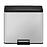 Odpadkový kôš Eko Essential 20+9l inox mat 822829