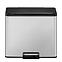 Odpadkový kôš Eko Essential 20+9l inox mat 822829