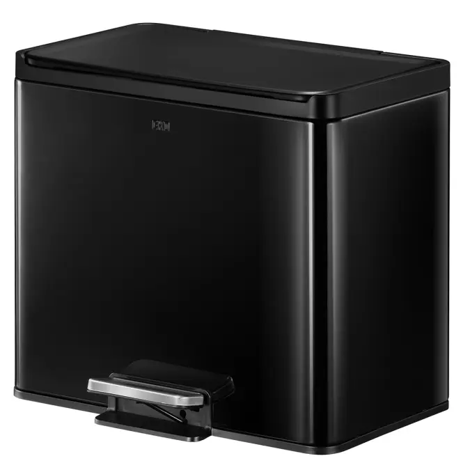 Odpadkový kôš  9+9+9l čierna 822851