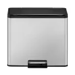 Odpadkový kôš  9+9+9l inox mat 822827