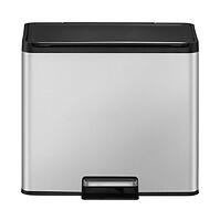 Odpadkový kôš Eko Essential 9+9+9l inox mat 822827