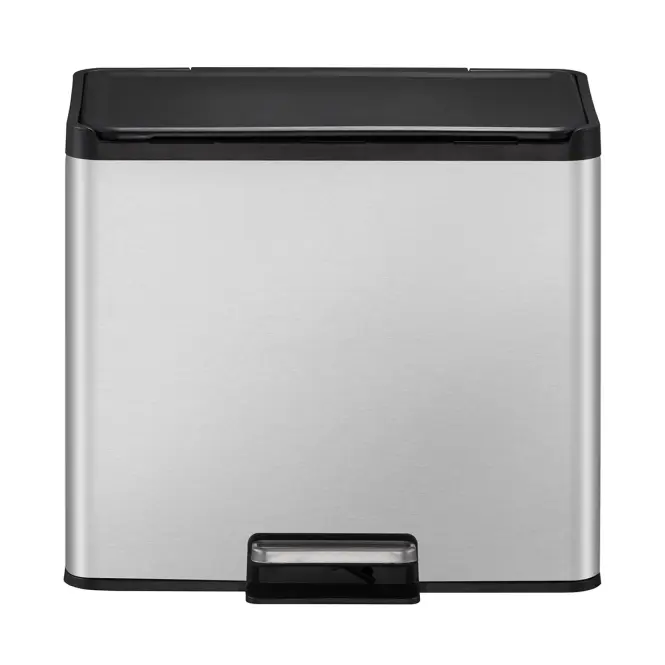 Odpadkový kôš Eko Essential 9+9+9l inox mat 822827