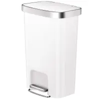Odpadkový kôš Eko Hana 25+25l biely 625550
