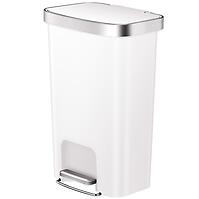 Odpadkový kôš Eko Hana 25+25l biely 625550