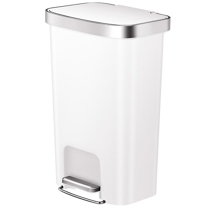 Odpadkový kôš Eko Hana 25+25l biely 625550