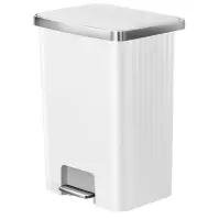 Odpadkový kôš Eko Hanna 70l biely 638870