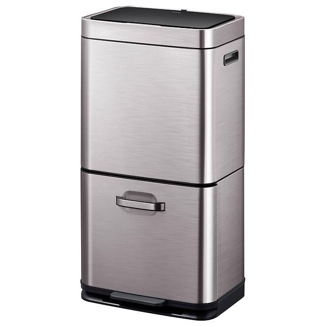 Odpadkový kôš Eko Himalaya 35+25l inox sivá 933960