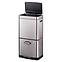 Odpadkový kôš Eko Himalaya 35+25l inox sivá 933960,2