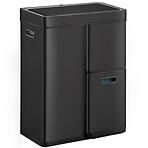 Odpadkový kôš Eko Mirage plus 30+15+15l čierna 933860