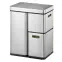 Odpadkový kôš Eko Mirage plus 30+15+15l inox 933860