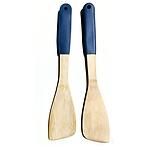 Skosená obracačka bambus sivá rukoväť 32*6cm ut04432bs22
