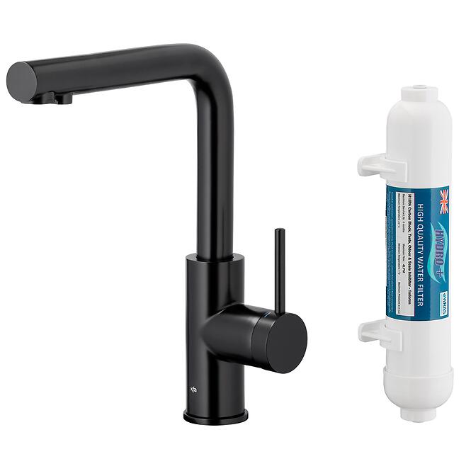 Drezová batéria Duero Pure Basic Black s filtráciou vody