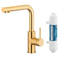 Drezová batéria Duero Pure Basic Light Gold s filtráciou vody