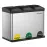 Odpadkový kôš 3x15 l oceľ LTB45L