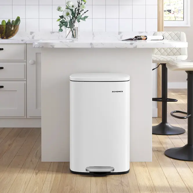Odpadkový kôš 50 l biely LTB101W01V1,3
