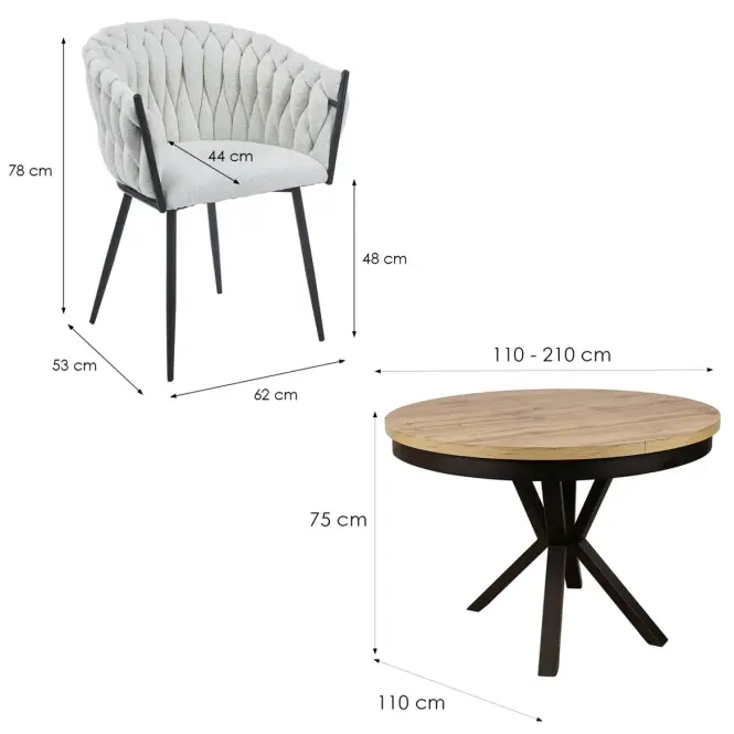 Jedálenská Zostava 1+4 Antoni