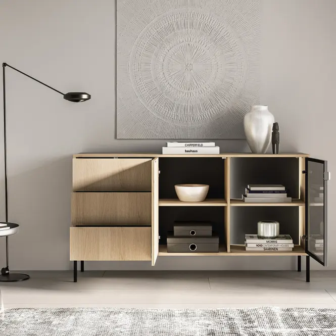 Komoda Barnee 02 Dub Lindberg