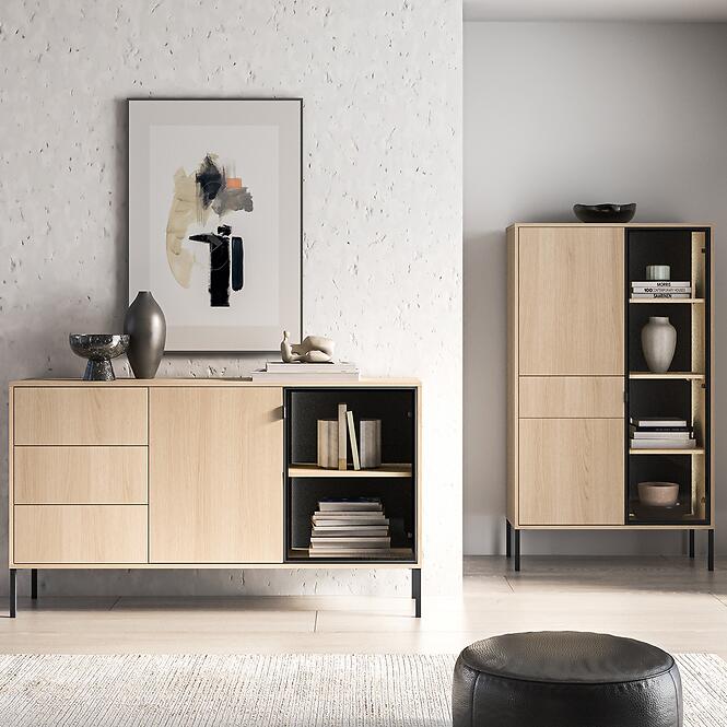 Komoda Barnee 02 Dub Lindberg