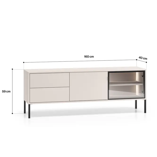 TV stolík Barnee 04 Cashmere,2