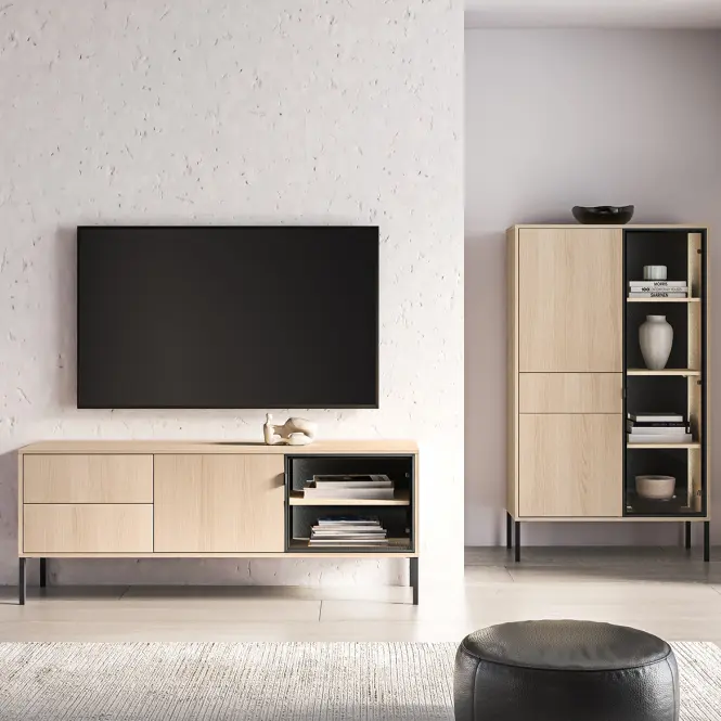 TV stolík Barnee 04 Dub Lindberg,10