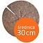 Mulčovací disk  30CM,3
