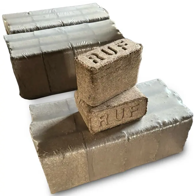 Drevené brikety ruf 10 kg