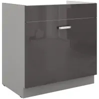 Kuchynská skrinka Grey 80ZL 1S BB